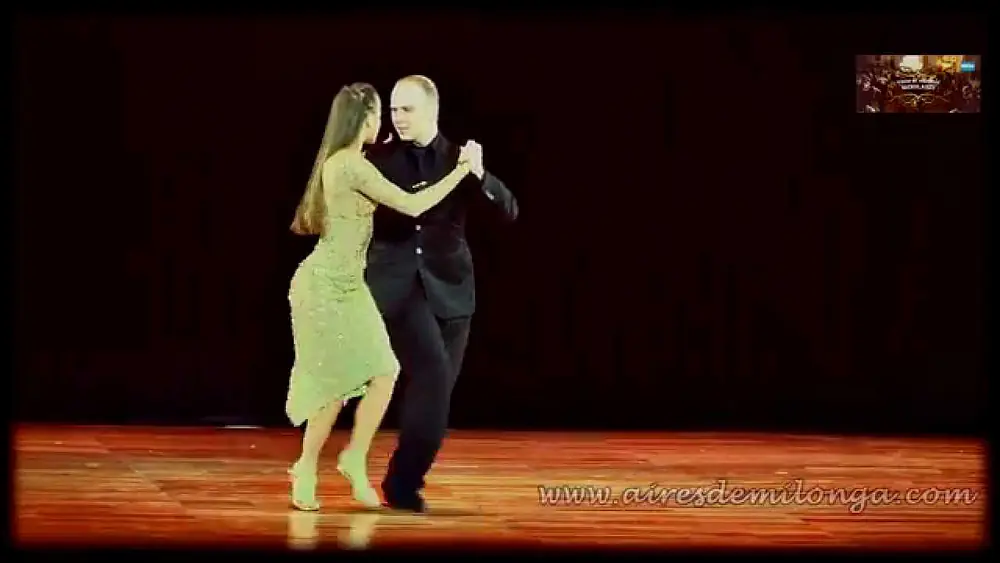 Video thumbnail for Final Escenario, Ekaterina Simonova, Stanislav fursov, Mundial de tango 2014
