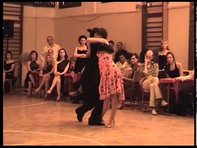 Video thumbnail for Enzo Hoces y Aurore Chadoin in Bucharest, Romania - 4/4 - 5th Bucharest Tango Fantasia 2013