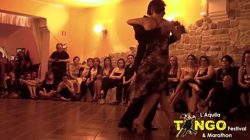 Video thumbnail for Osvaldo Roldan & AnnaMaria Ferrara 3/4 Tango - International L'Aquila Tango Festival Marathon 2014