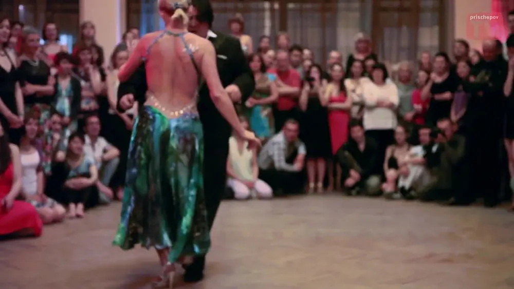 Video thumbnail for Alejandra Mantinian & Aoniken Quiroga, Moscow, (3-4), http://prisсhepov.ru, archive video, tango