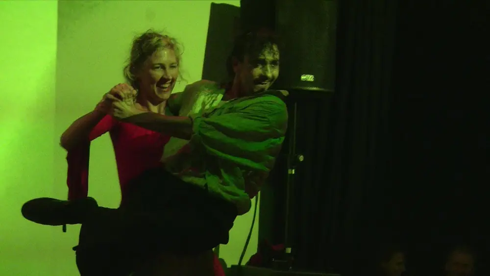Video thumbnail for Ezequiel Sanucci & Lydia Muller at NeoTangoRave 2012 - Amazing NeoTango dance performance!!!