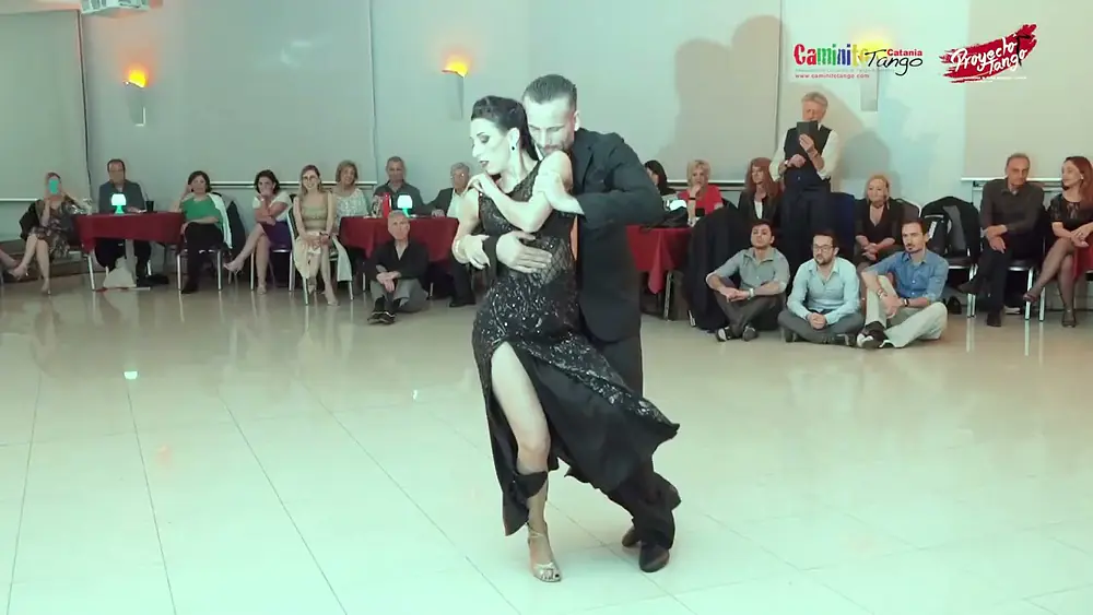Video thumbnail for Virginia Vasconi & Juan Cupini - Catania Tango Context 2023 - Una Fija