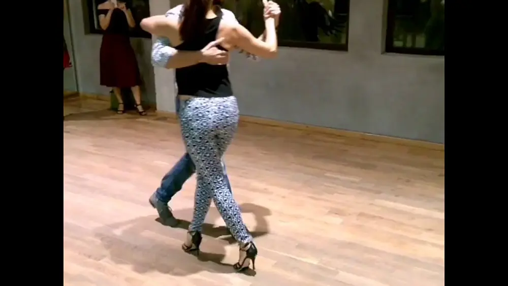 Video thumbnail for Tango class resume Vol. 22-Turning on the spot - Loukas Balokas & Georgia Priskou
