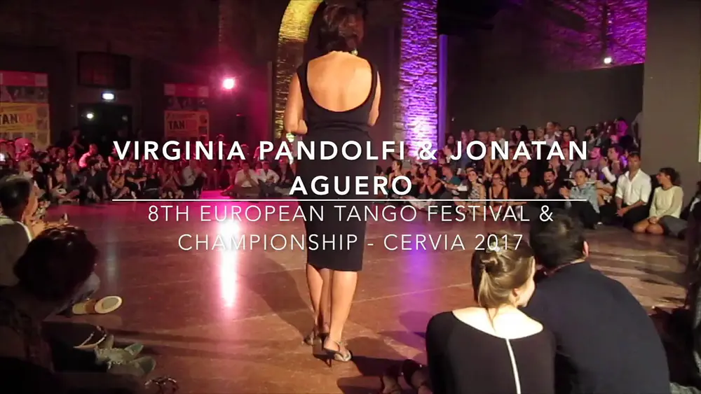 Video thumbnail for Virginia Pandolfi & Jonatan Aguero 1/4 - 8th European Tango Festival & Championship Cervia 2017