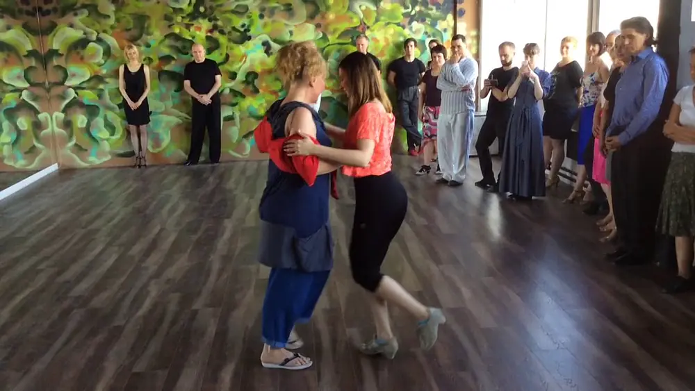Video thumbnail for Tango резюме. Elvira Malishevskaya y Anastasia Ivashkina