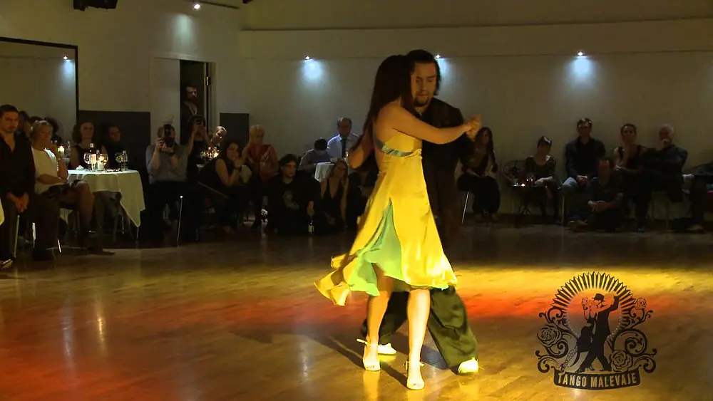 Video thumbnail for Chicho Frumboli & Juana Sepulveda 3/4 - Tango Malevaje nov. 2012