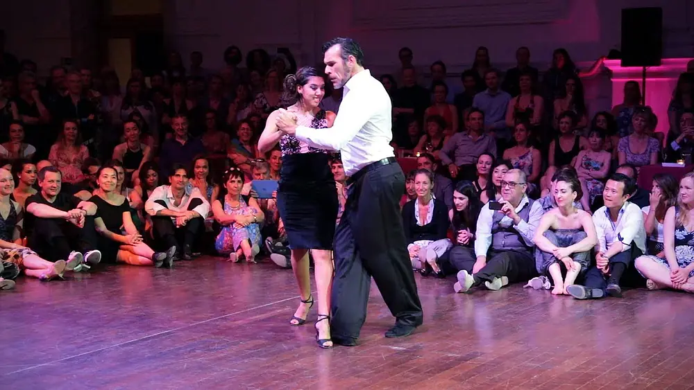 Video thumbnail for Tango: Roxana Suarez y Anibal Lautaro, 30/4/2017, Brussels Tango Festival, Mixed couples 5/5