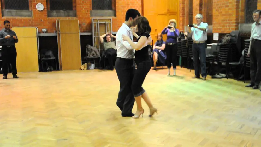 Video thumbnail for Argentine Tango Classes. Boleos & Ganchos with Cristian Petitto & Nayla Vacca