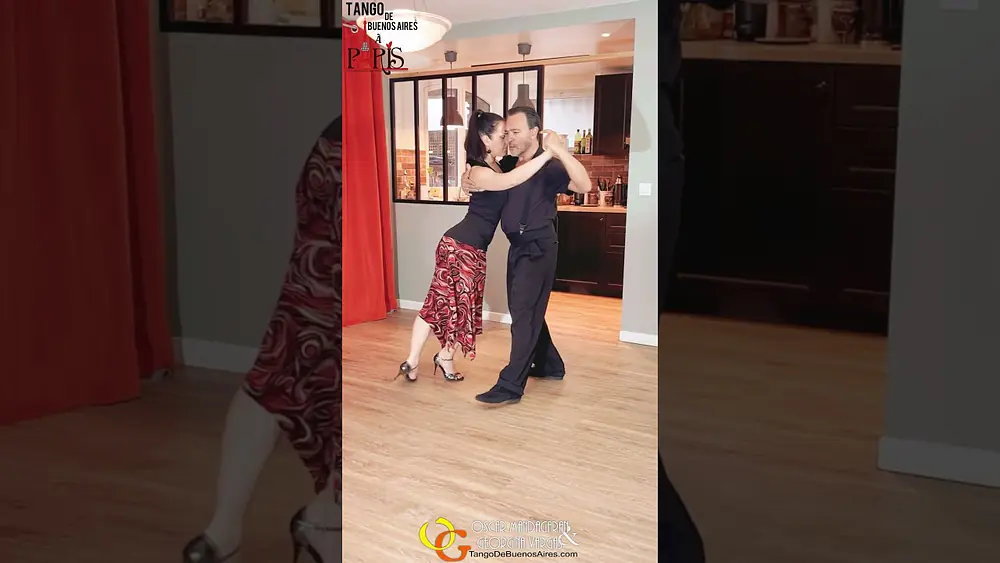 Video thumbnail for Calesita combination #adornos  #tango #milonguero Georgina Vargas Oscar Mandagaran
