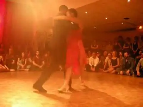 Video thumbnail for Barbara Carpino & Claudio Forte - Milonga El Garron, Paris 13/12/14 - n1 Tango