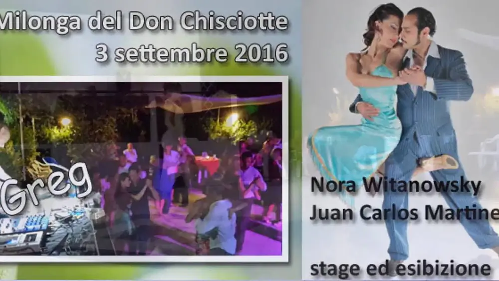Video thumbnail for Milonga del don Chisciotte - Nora Witanowsky e Juan Carlos Martinez 2/4
