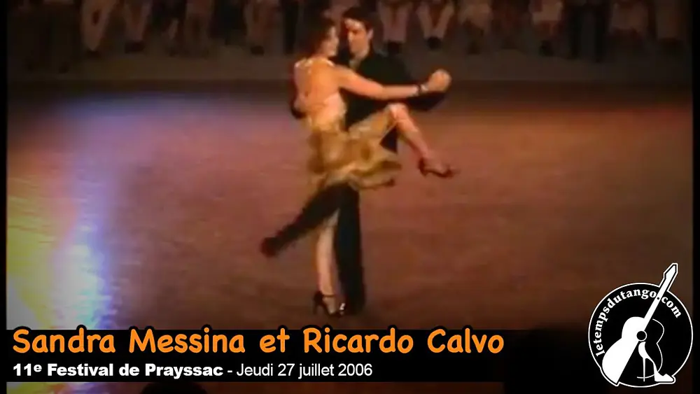 Video thumbnail for Lágrimas y Sonrisas - Sandra Messina & Ricardo Calvo - Prayssac 2006