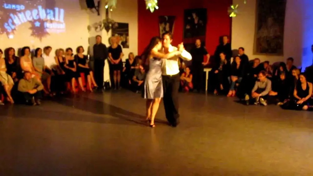 Video thumbnail for Dominic Bridge and Sigrid Van Tilbeurgh, Tango Schneeball Festival 2012, Stuttgart 4/4