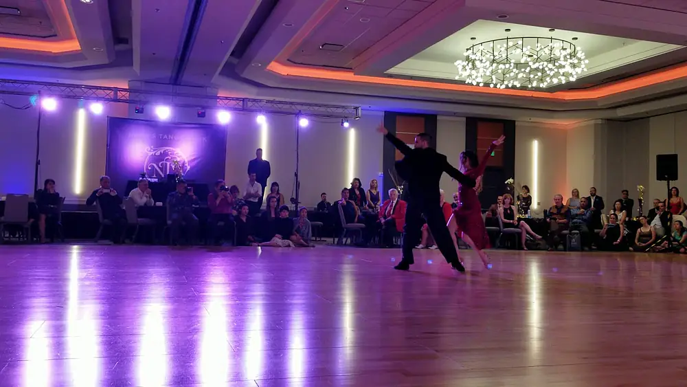 Video thumbnail for Ezequiel Jesus Lopez and Camila Alegre performance at Nora's tango week on July 4, 2019 (3 of 3)