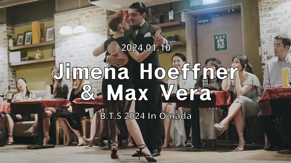 Video thumbnail for [ Tango ] 2024.01.10 - Jimena Hoeffner & Max Vera - Show.No.2