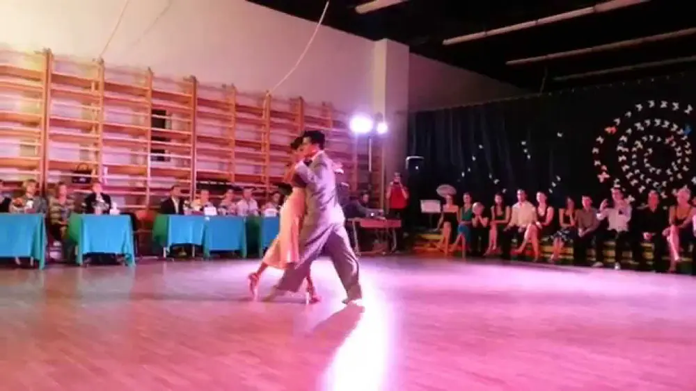Video thumbnail for Roxana Suarez & Sebastian Achaval 1.4. Riga Tango Fiesta 2014