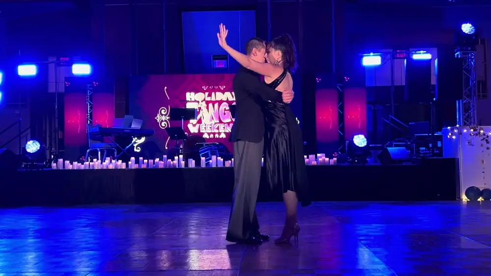 Video thumbnail for Tango by John Miller & Jesica Cutler at 5th Holiday Tango Weekend 2023 hosted by Hugo & Celina