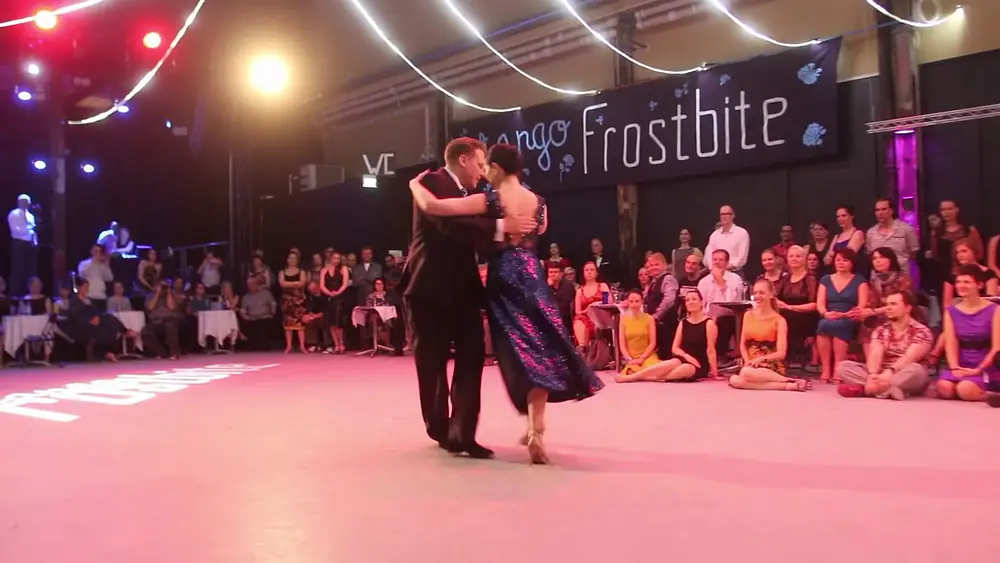 Video thumbnail for Sergiy Podbolotnyy & Elena Sergienko (1/4 milonga) Tango Frostbite 2020