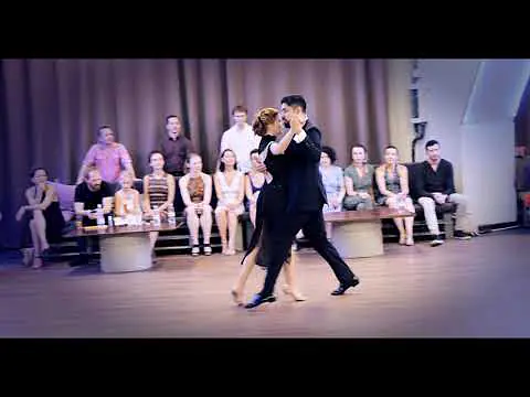 Video thumbnail for Sebastian Jimenez Joana Gomes dancing vals Adoración in Kyiv Art Prichal Gallery July 2021