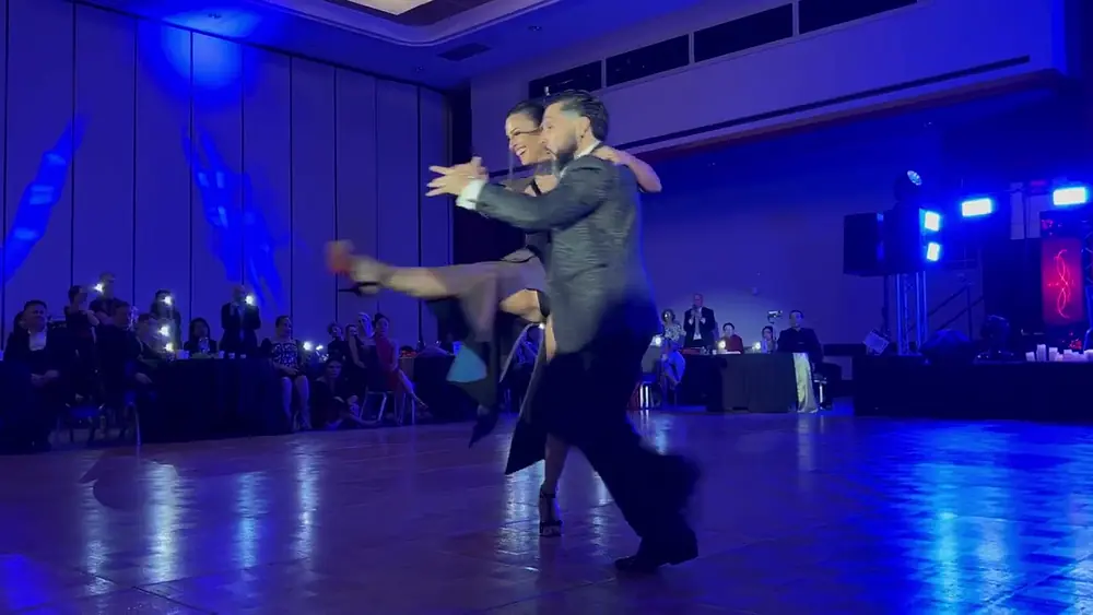 Video thumbnail for Maestros performances (2/3) by Hugo Patyn & Celina Rotundo at 5th Holiday Tango Weekend 2023
