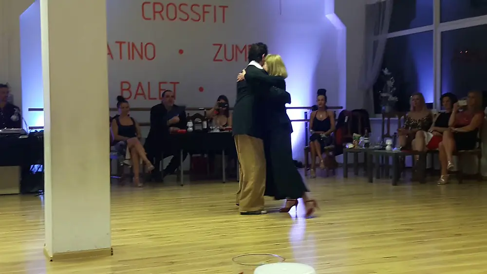 Video thumbnail for Maestra Ana Maria Schapira i Ryszard Musiał tango Estampa Federal   51 Para Todos