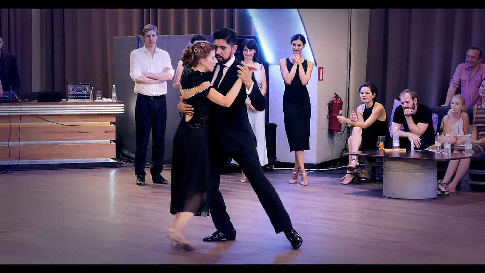 Video thumbnail for Sebastian Jimenez Joana Gomes dancing Vuelve Amor in Kyiv Art Prichal Gallery July 2021