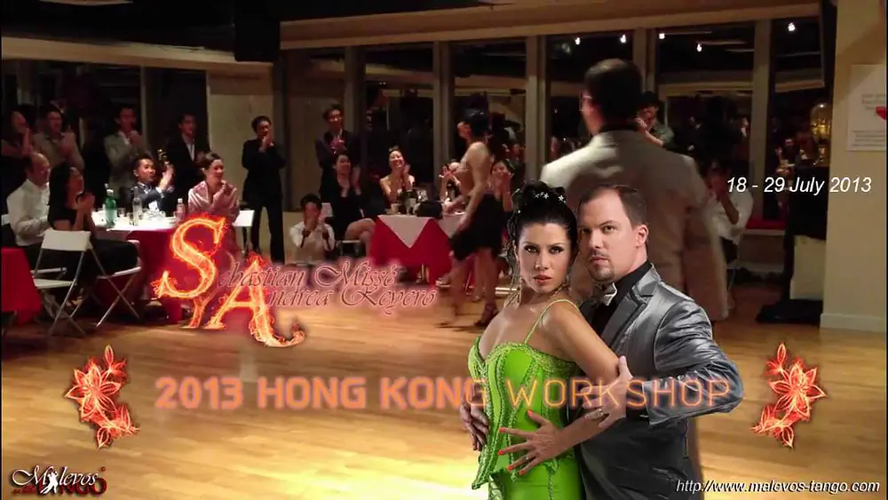 Video thumbnail for 阿根廷探戈影片分享 Sebastian Misse y Andrea Reyero 2013 Hong Kong Tango Workshop -1