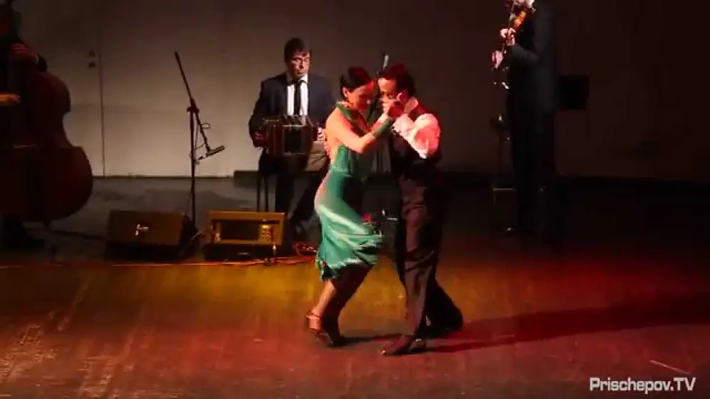 Video thumbnail for Guillermo Merlo and Fernanda Ghi, 3, Tango Orchestra Pasional, Prischepov TV - Tango Channel