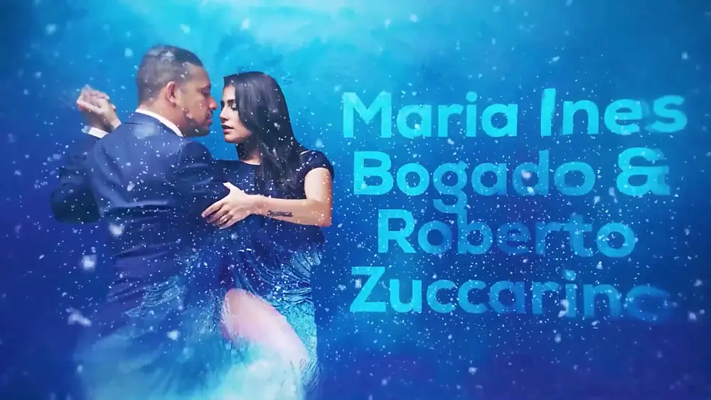 Video thumbnail for Maria Inés Bogado & Roberto Zuccarino (4/4 milonga) Tango Frostbite 2020