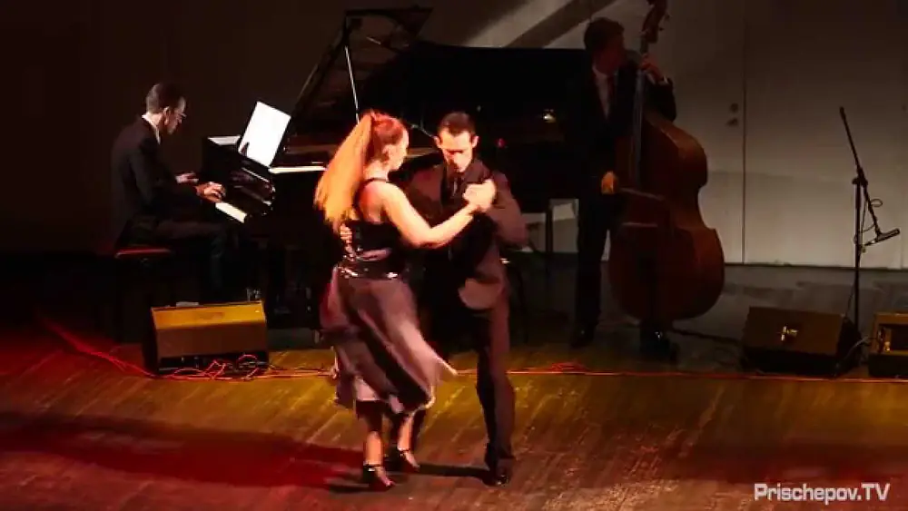 Video thumbnail for Vlada Zakharova and Andrey Makarov, Tango Orchestra Pasional, 2, Prischepov TV - Tango Channel