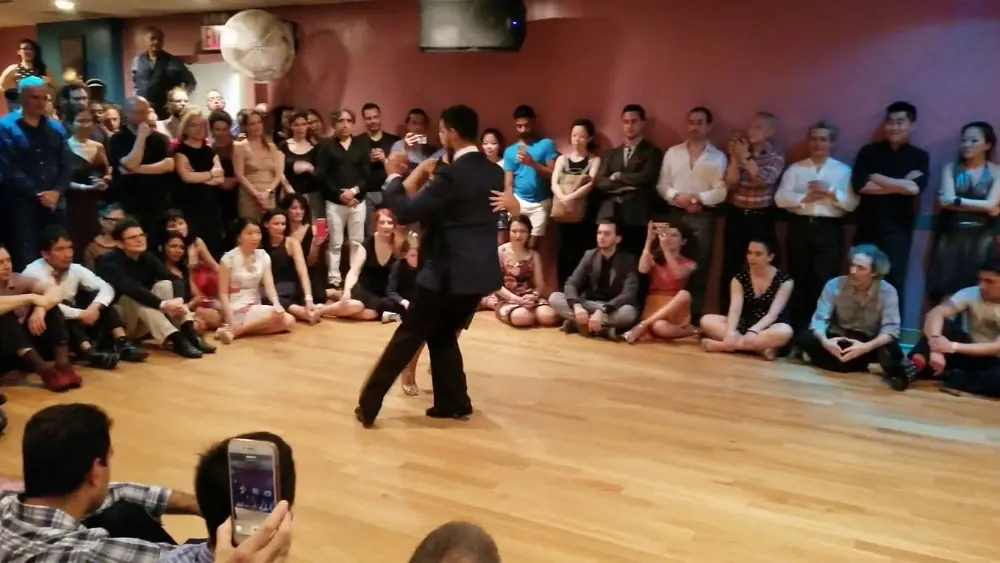 Video thumbnail for Argentine tango:“Los Totis” Virginia Gomez and Christian Marquez - Cabeza de Novia