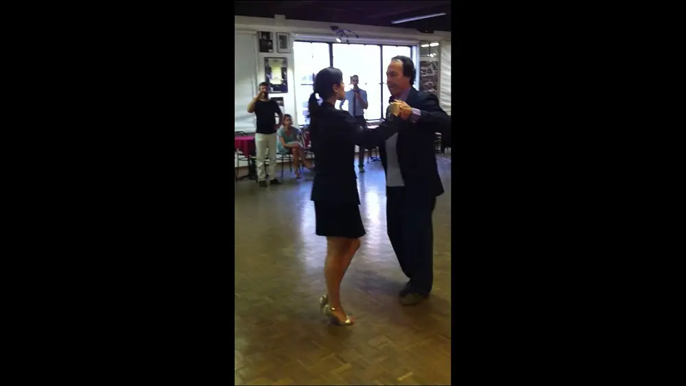 Video thumbnail for Tango Lesson : Vals Workshop Stefano Favay Gisela Vidal