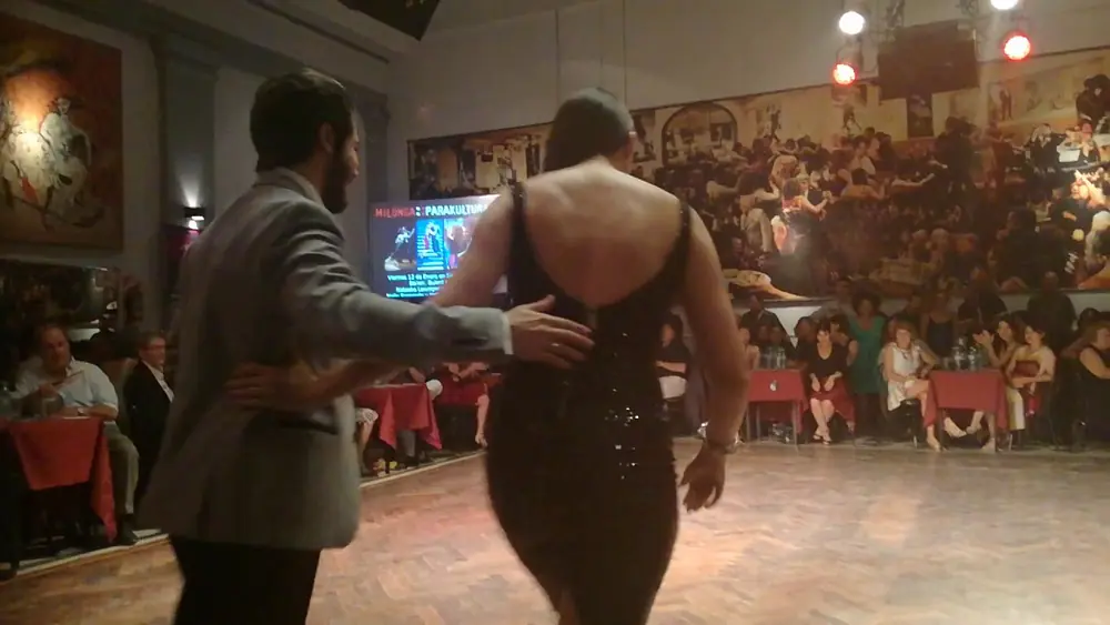 Video thumbnail for Natasha Lewinger & Haris Mihail January 2018 Buenos Aires Argentina Tango 1