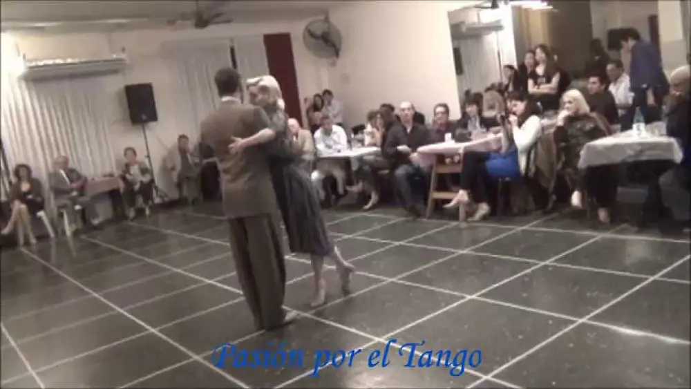 Video thumbnail for ALISON MURRAY y CARLOS BOERI Bailando el Tango ADIÓS ARRABAL en FLOREAL MILONGA