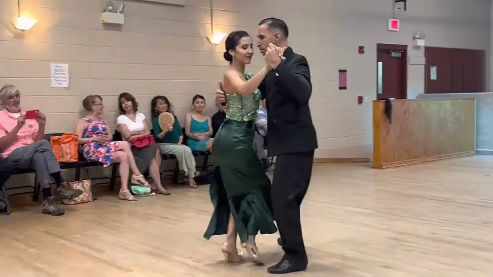 Video thumbnail for Yesica Esquivel & Ariel Leguizamon: Tango at Tango Brilliante. Washington DC June 11, 2023