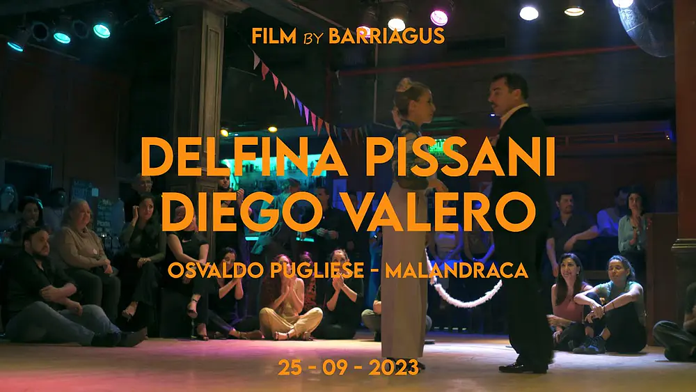 Video thumbnail for DELFINA PISSANI & DIEGO VALERO - MALANDRACA - MUY LUNES MILONGA