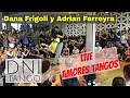 Video thumbnail for Dana Frigoli y Adrian Ferreyra - Live Amores Tango - Cuando llora la milonga - dni practica 1/4