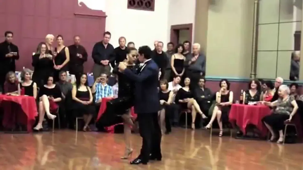 Video thumbnail for Argentine Tango Performance by  2013 World Finalist :Tomas Galvan & Gimena Hererra 5/3/2014