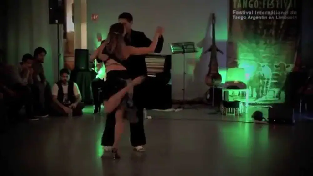Video thumbnail for Julia & Andrés Cafardini - Limouzi Tango Festival 2014 - Tango A Vivre Limoges