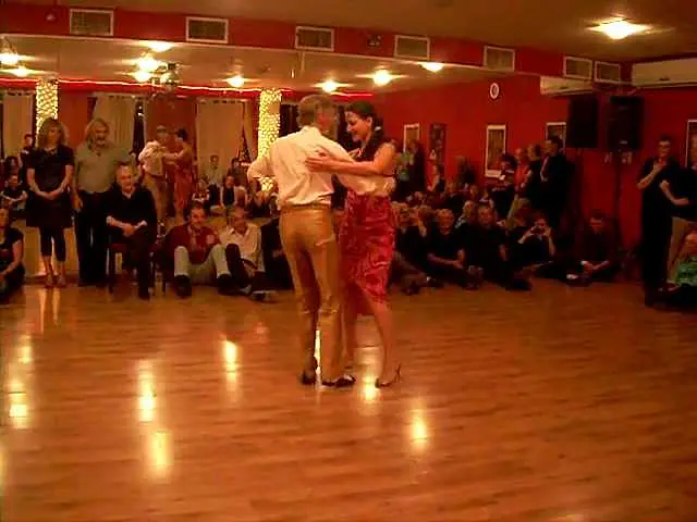 Video thumbnail for Flaco Dany and Lucia Mirzan Perform a Milonga at Dance Tel Aviv