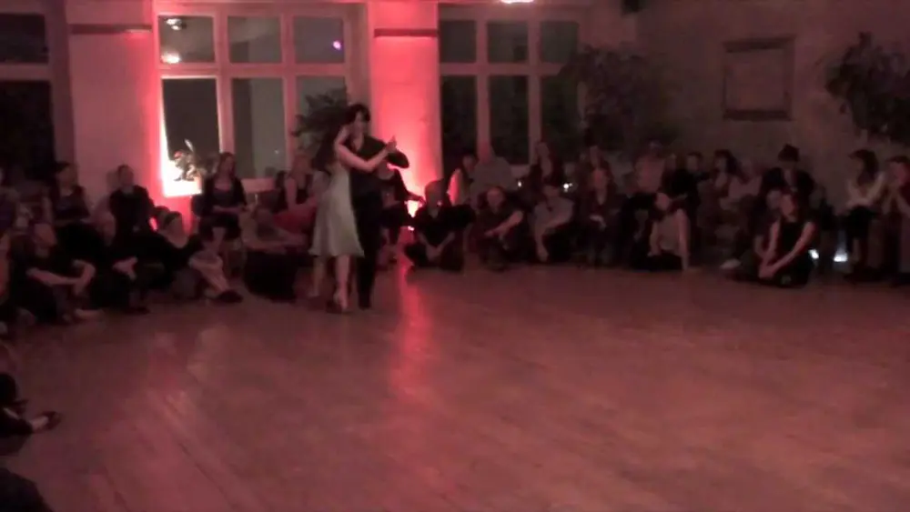 Video thumbnail for Sigrid Van Tilbeurgh and Dominic Bridge in Berlin! Nou Tango (2/4)