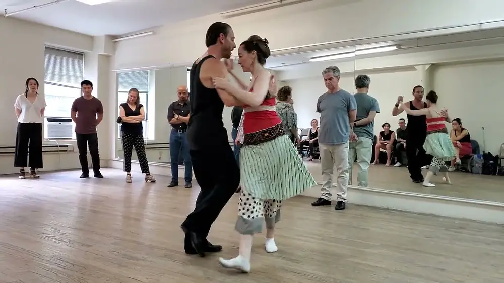 Video thumbnail for Argentine tango workshop: Jaimes Friedgen & Rebecca Shulman - sacadas within the phrase