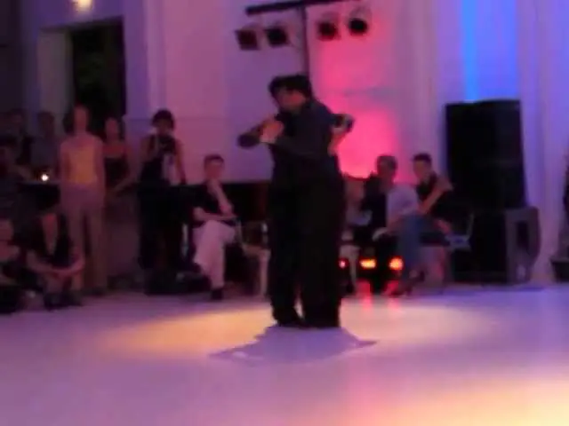Video thumbnail for Walter Perez & Leonardo Sardella at the 3. International Queer Tango Festival [part 1]