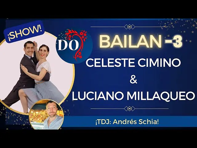 Video thumbnail for Exhibición en DoSo - Celeste Cimino & Luciano Millaqueo 就是说这种派系的探戈  一般人真模仿不来（3)