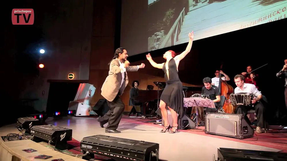 Video thumbnail for Orlando Farias and Natalia Lind, Chacarera, The concert "Argentinskoe Tango"  Sexteto Milonguero