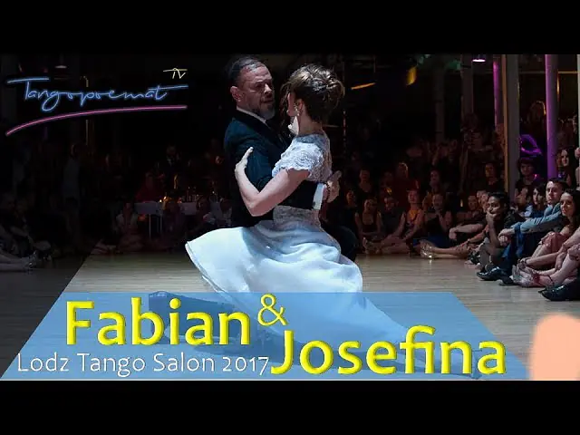 Video thumbnail for Fabian Peralta and Josefina Bermudez in Lodz Tango Salon 2017