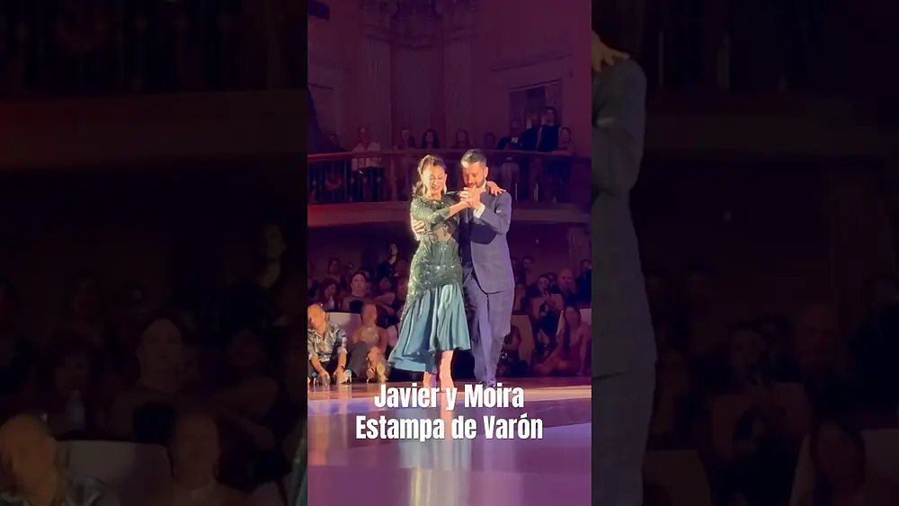 Video thumbnail for Gavito Tango Festival | Javier Rodrigues y Moira Castellano | Estampa de Varón #tango #shorts #タンゴ