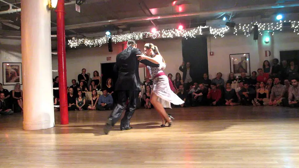 Video thumbnail for Gabriel Misse and Analia Centurion performance 2 @ All Night Milonga NYC 2012
