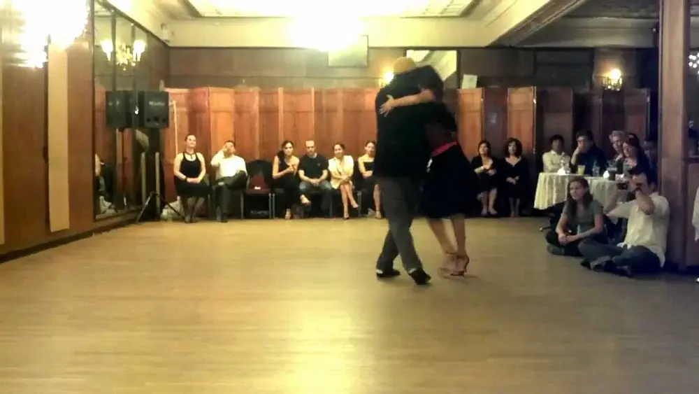 Video thumbnail for Yari Helfeld and Arturo Gaskins dance tango