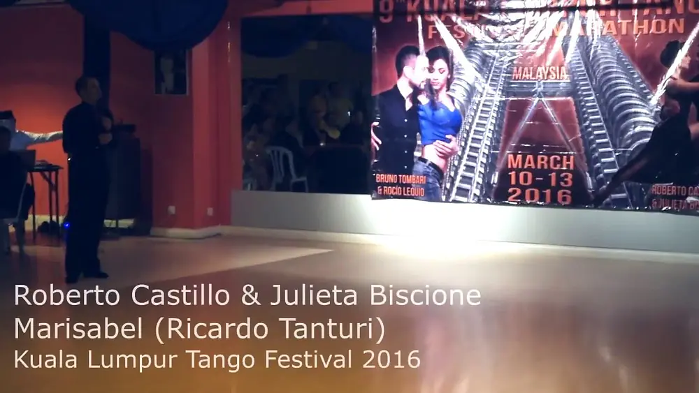 Video thumbnail for A pretty Tanturi vals danced by Roberto Castillo & Julieta Biscione